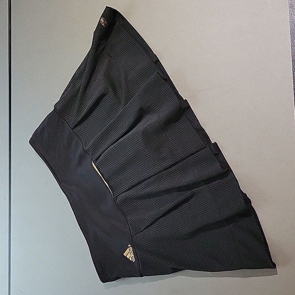 adidas Dresses & Skirts - Adidas skirt Women's mesh tennis run Skort Black sz Medium